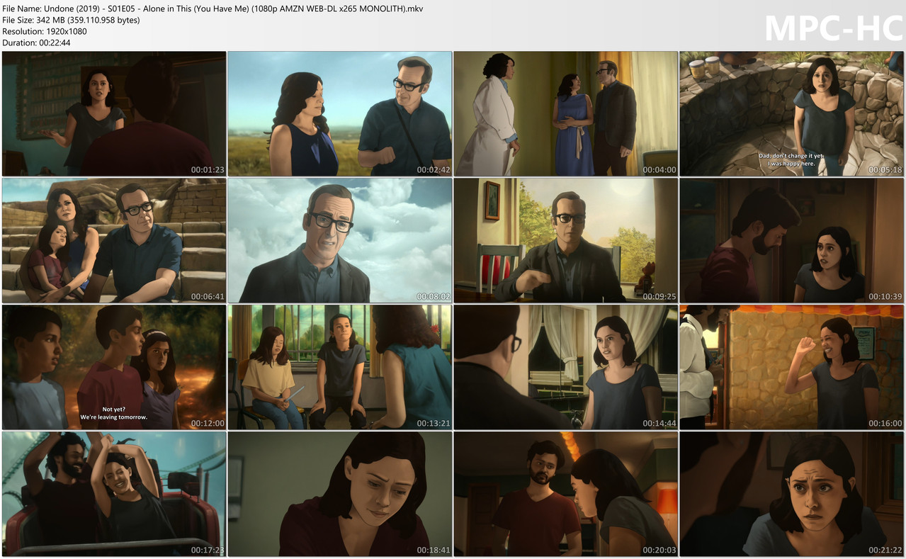 Undone (2019) S01E05 Alone in This (You Have Me) (1080p AMZN WEB DL x265 MONOLITH) mkv thumbs