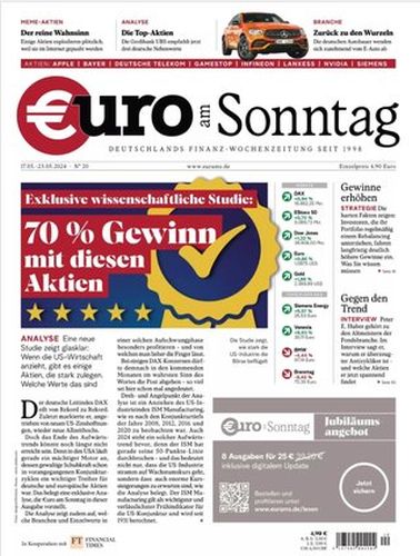 Euro am Sonntag No 20 vom 17  Mai 2024
