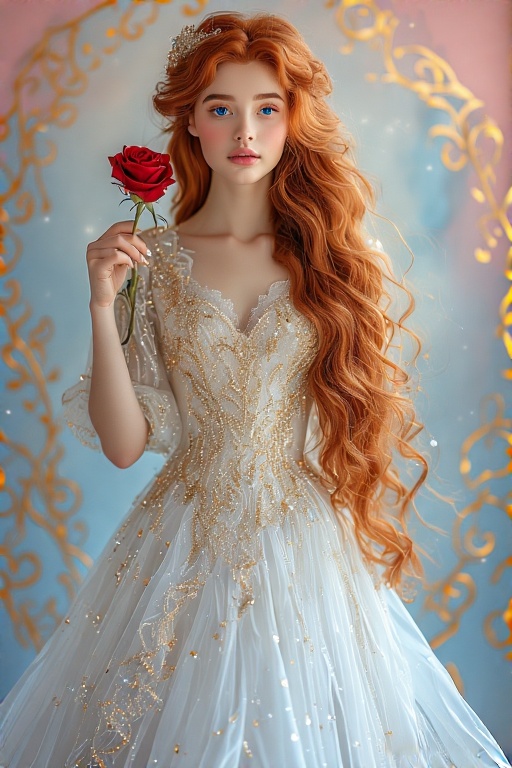 A-beautiful-Disney-style-princ-3