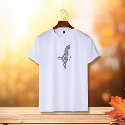 ইসলামিক ক্যালিগ্রাফি ডিজাইন কটন হাফহাতা টিশার্ট