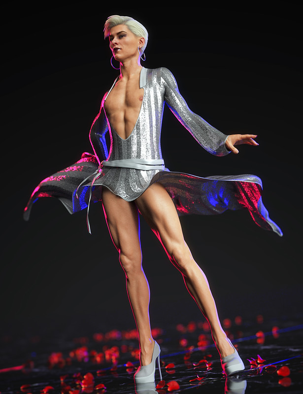 Daz Men in Drag