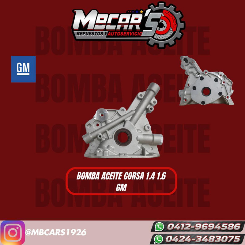 BOMBA DE ACEITE TO 4RUNNER M4.0 SOLO ROTOR 