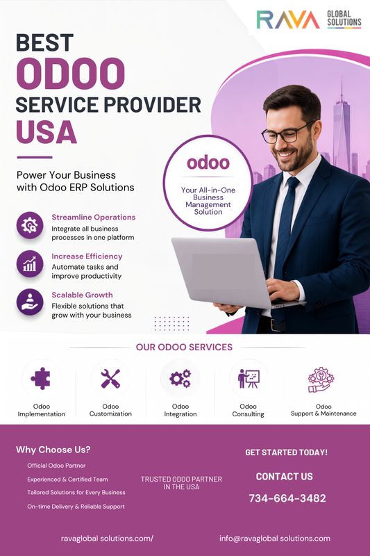Best Odoo Service Provider USA for Digital Manufacturing Excellence