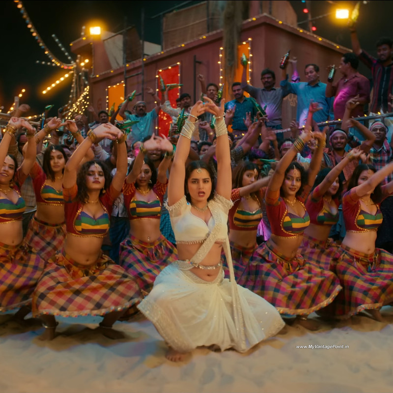 49 Ayesha Khan Hot Item Song MOTHA in Gangs of Godavari (2024)