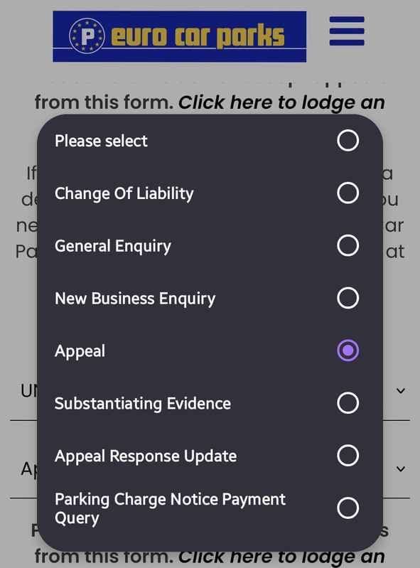 options