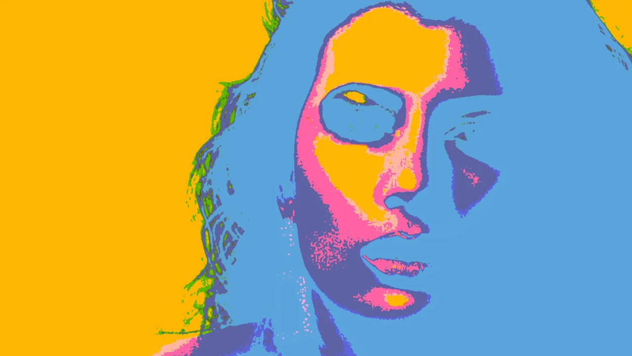 Wallpaper pop art style linear2vectoriel gain 1920x1080 with Filters Maker v1 0
