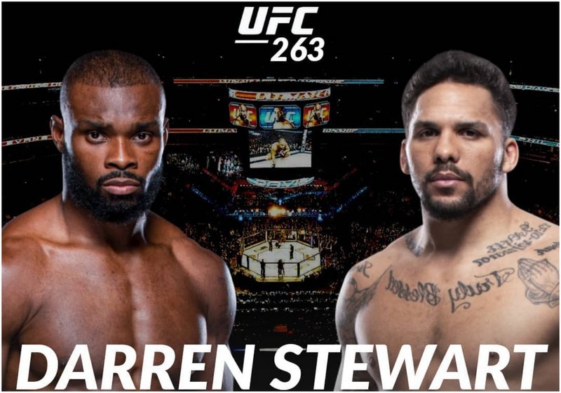 Ерик Андерс срещу Дарън Стюарт 2 на UFC 263