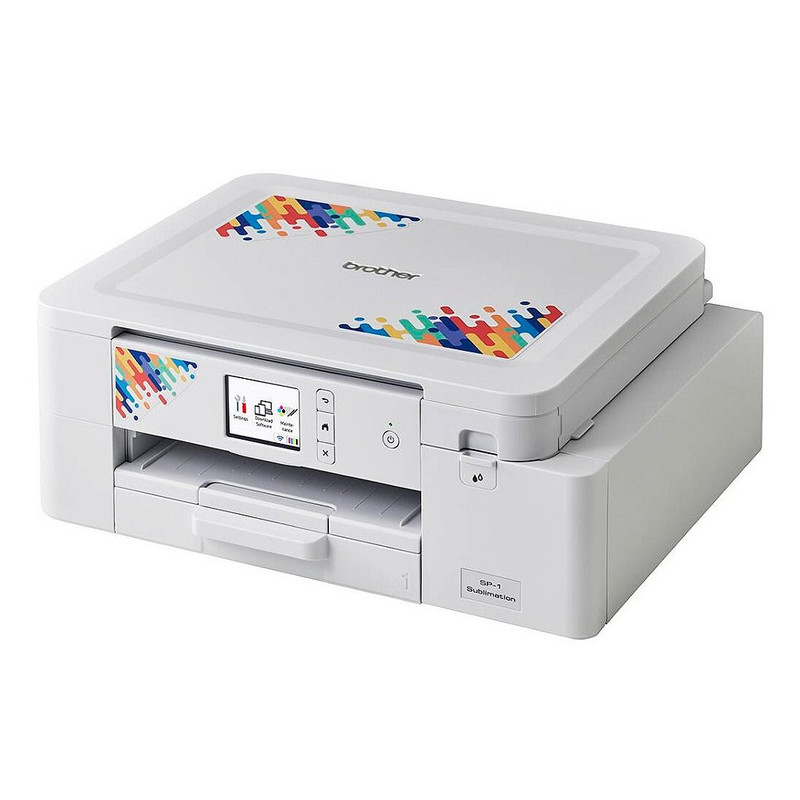 Brother SP-1 imprimindo arte