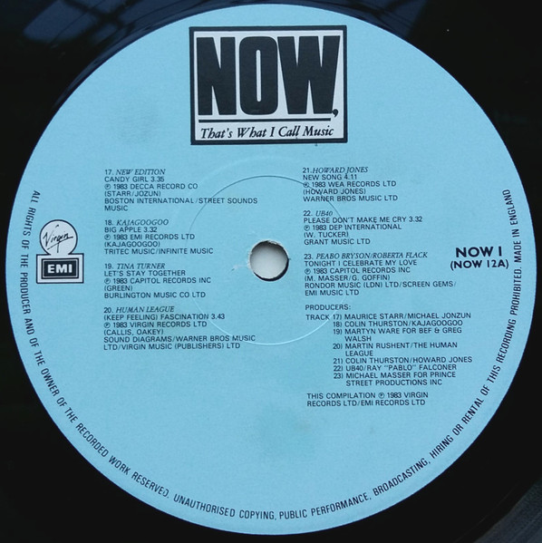 18/02/2023 - Now That's What I Call Music 01 (1983) (2019) (320) R-763070-1457285278-1276