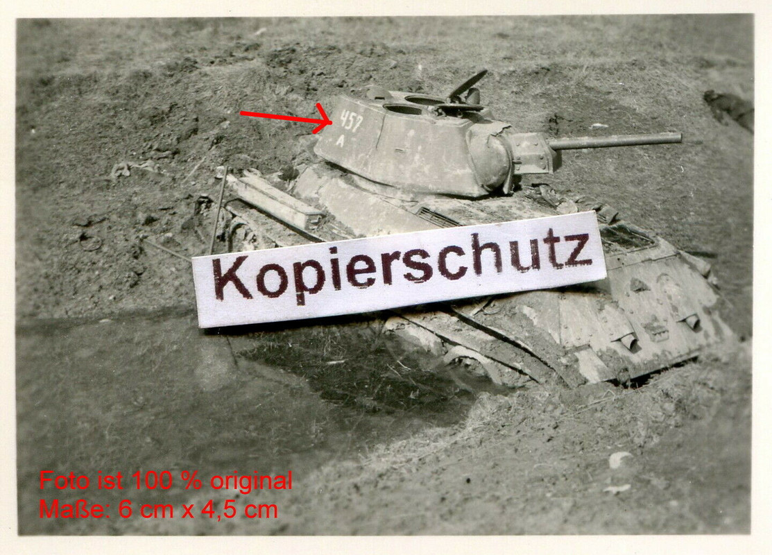 Panzerschlacht Peski Пески russischer Panzer mit Nummer auf Turm bei Machotino 1