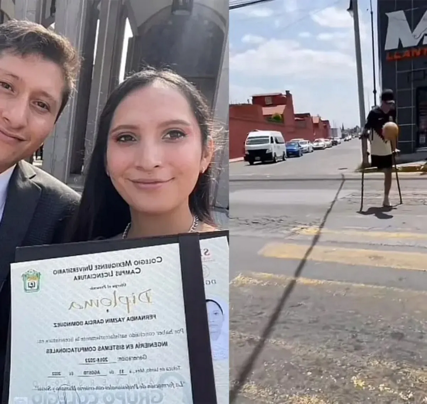 Pareja se gradúa como ingenieros y ahora trabajan en semáforos (Video)