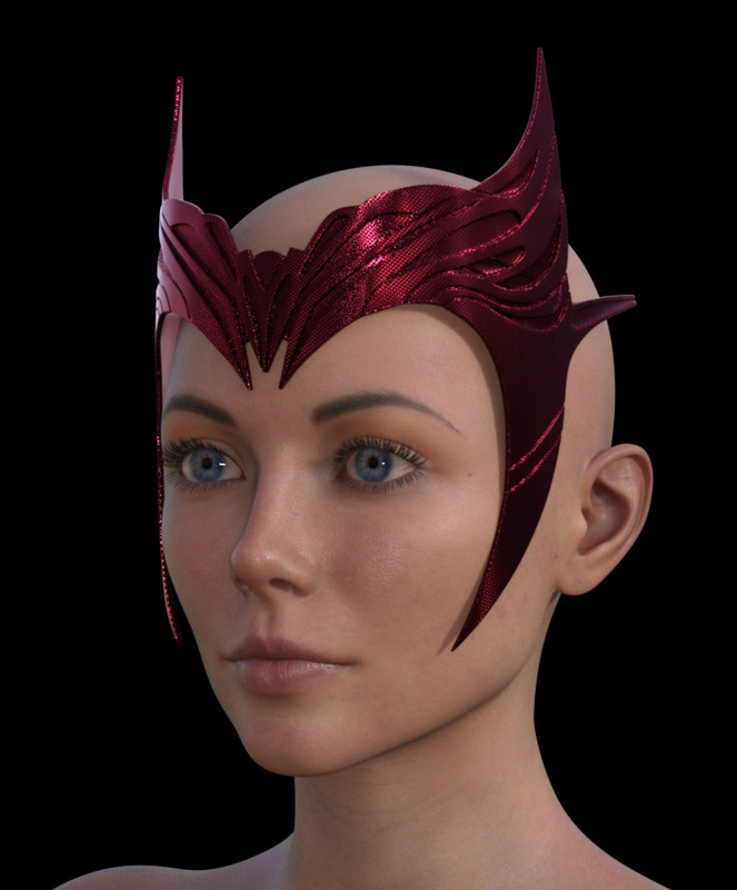 Scarlet Witch Tiara WandaVision Crown 3D Printable Model STL FREE Download  Do3D