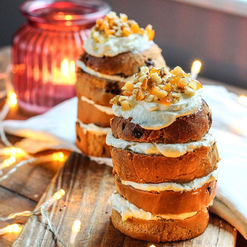 #Dessert, Mini Panettone Clementine Cakes