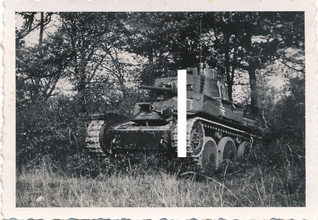 Frankreich Feldzug Panzer 38(t) nach Übung bei Paris