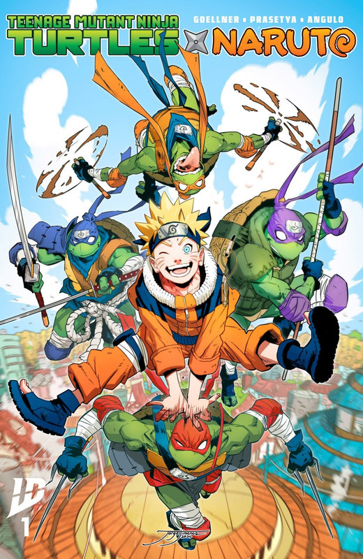 Teenage Mutant Ninja Turtles x Naruto 001