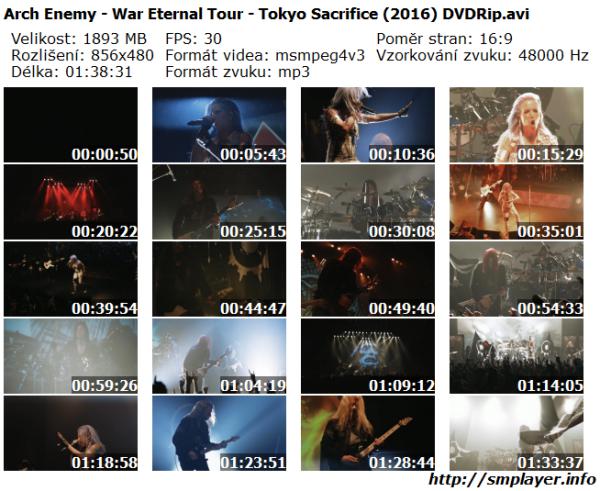 Arch Enemy - War Eternal Tour - Tokyo Sacrifice (2016)