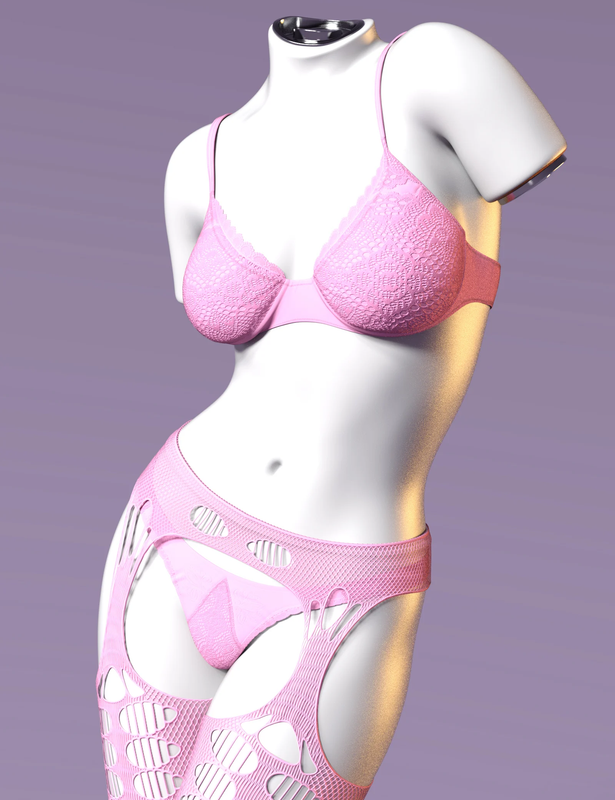 X-Fashion Charlotte Lingerie for Genesis 9