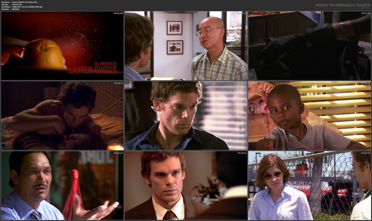 Dexter S03E01 Our Father.mkv