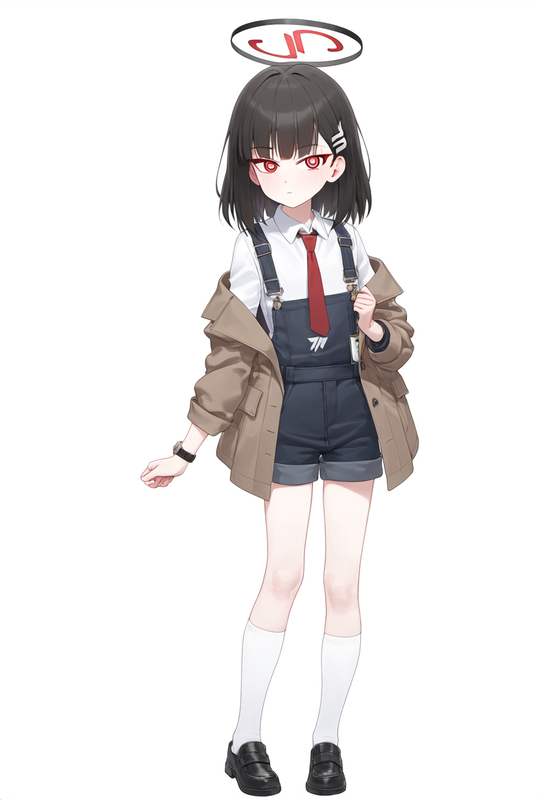 depth of field, 1girl, solo, rio (blue archive), medium hair, flat chest, {{{age s-2397597825