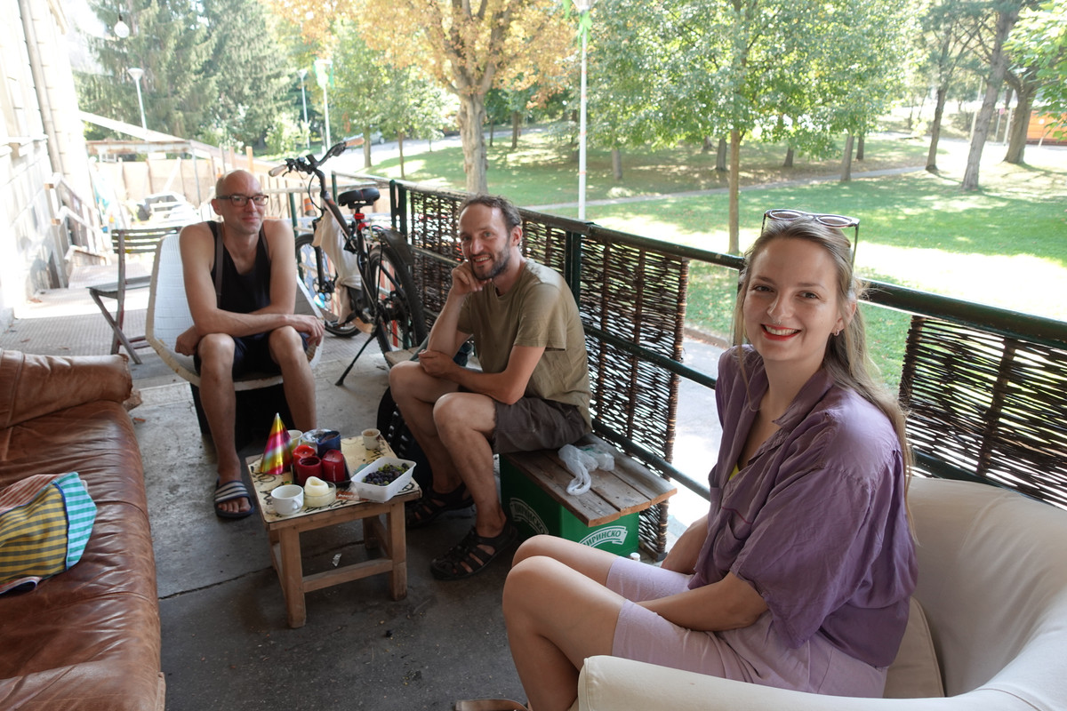 Ausstatterin Marlen Duken und Bühnenbildner Markus und Michael Liszt