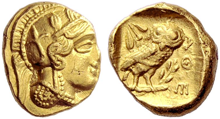 Tetradracma Ática. Atenas 1390166