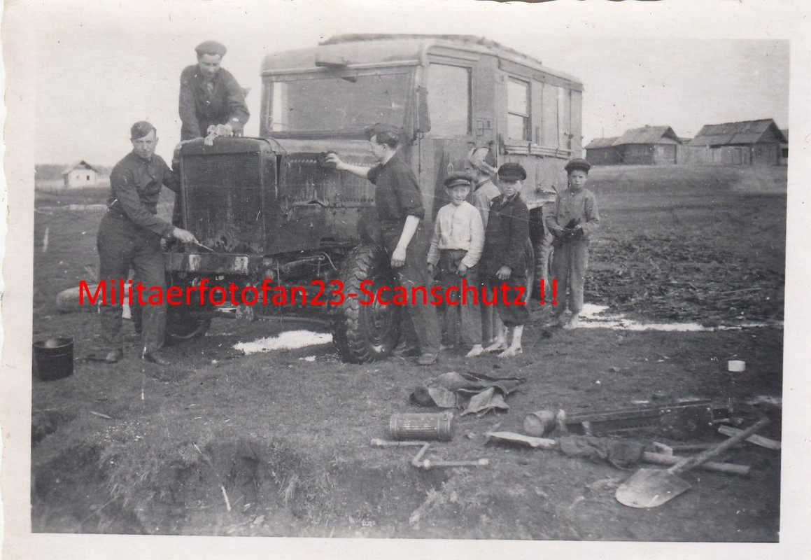 7.Pz.Div.Rußland Fernsprechbetriebskraftwagen Ei