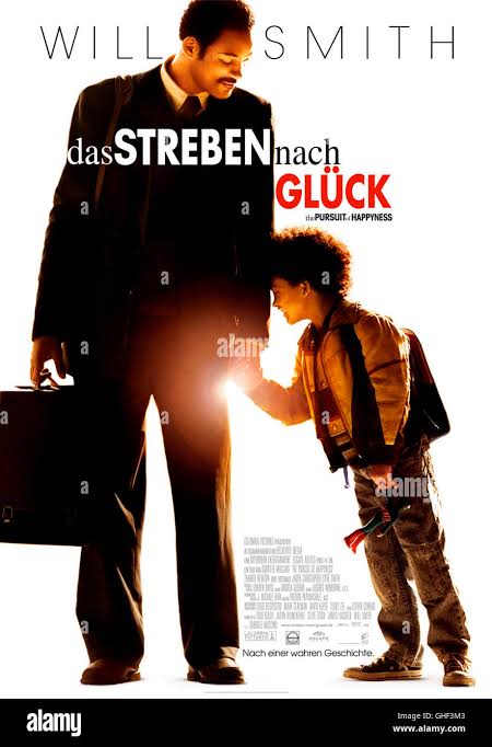 The Pursuit of Happyness 2006 Emotional Movie Poster