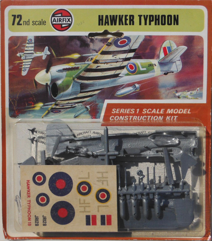 Airfix 72 Hawker Typhoon Mk.1b (01027-8)