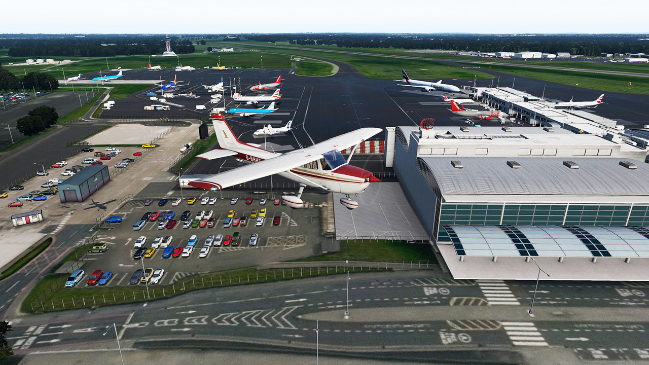 Newcastle Airport Egnt In Te Central Uk Community Screenshots Orbx Community And Support Forums
