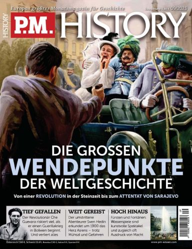 Cover: P M  History Magazin September No 09 2023