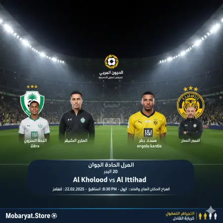 Al Kholood vs Al Ittihad Saudi Pro League 2026