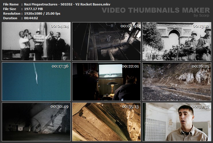 Nazi Megastructures - S01E02 - V2 Rocket Bases.mkv