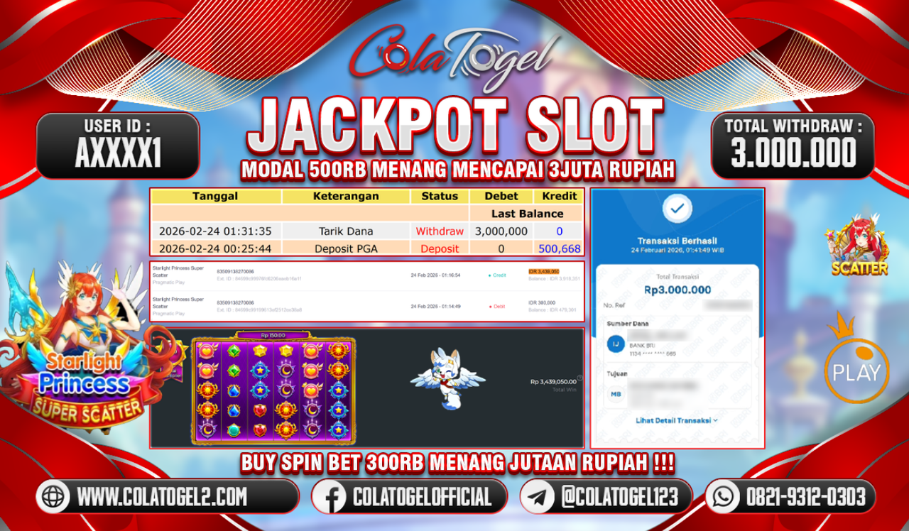 JACKPOT SLOT GACORR!!