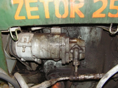 Hyd.čerpadlo na dyname