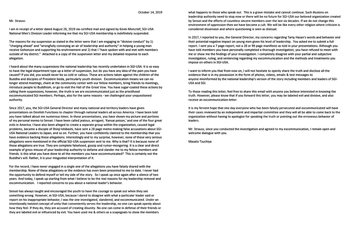 2 Masato First Response