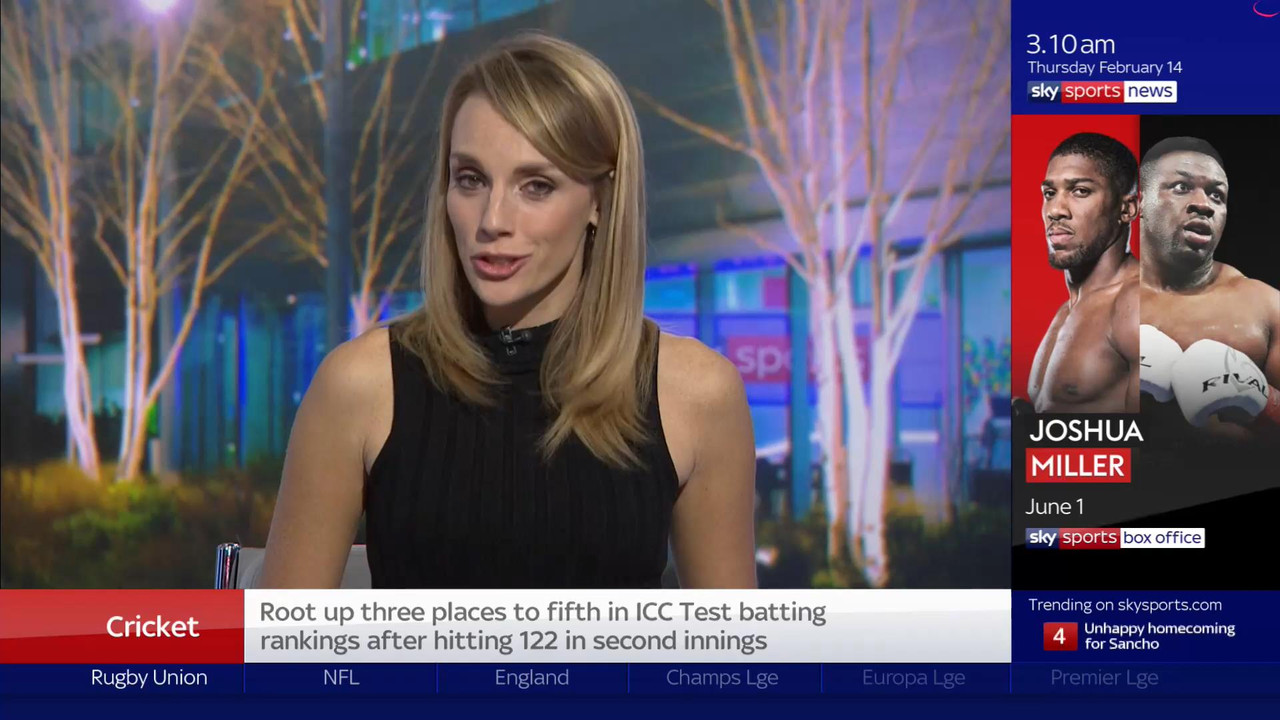 14 February - 03.03.02 - Sky Sports News. All the news from the 