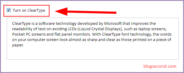 Mengaktifkan Teks ClearType pada Windows 7