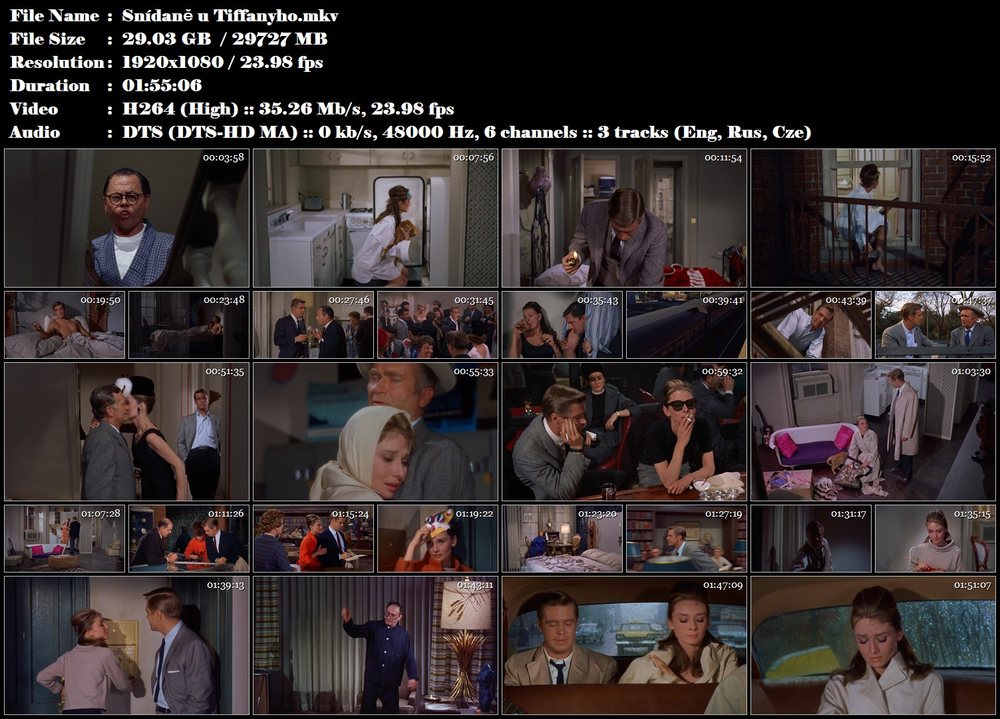 Re: Snídaně u Tiffanyho / Breakfast at Tiffany's (1961)