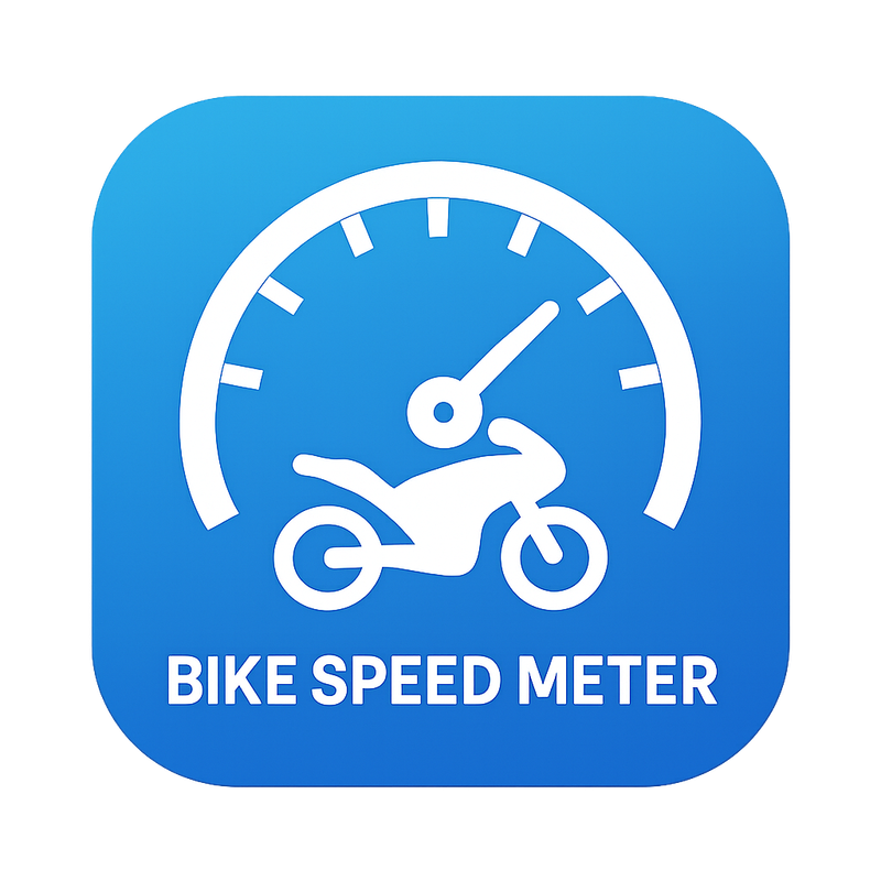 Bike Speed Meter Icon