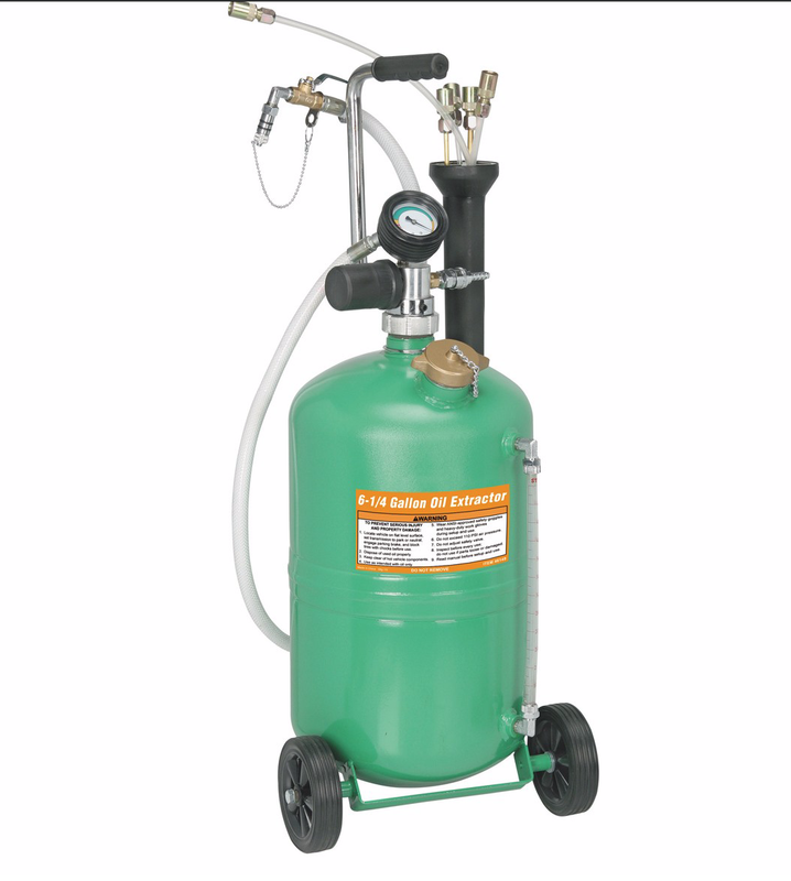 Thinking about vacuuming your oil? Here's what I've used.