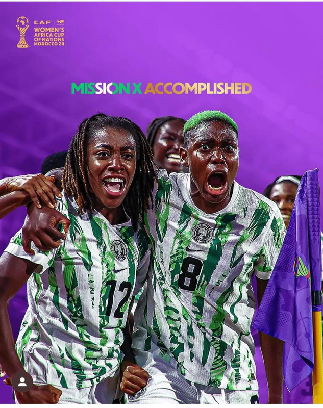 Super Falcons WAFCON 2024 Champions