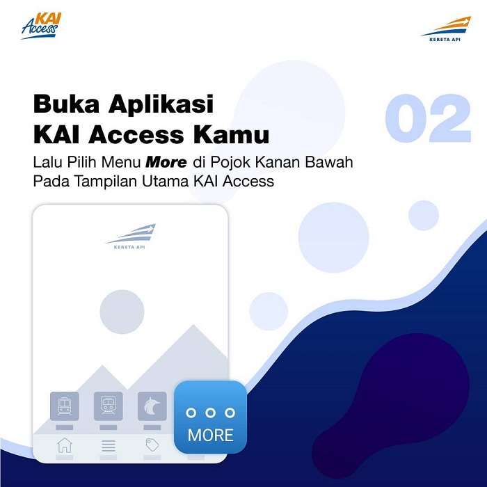 Cara mendaftar akun KAI Access