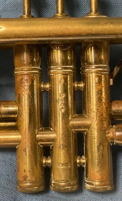 Benge 1958 C trumpet sn 4320 (4)