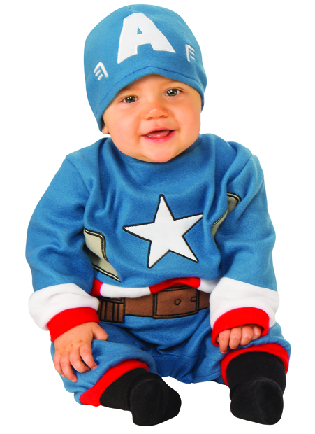 Costume Capitan America neonato 0-12 mesi| SWEET MOMMY