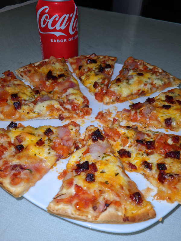 pizza vegana del lidl