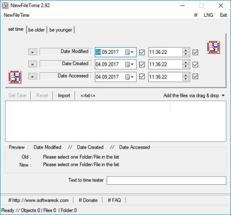NewFileTime 6.55
