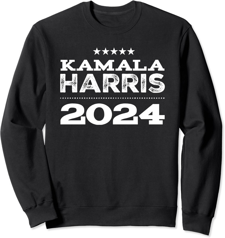 Kamala Harris For President 2024 American Elections Unisex Crewneck Sweatshirt