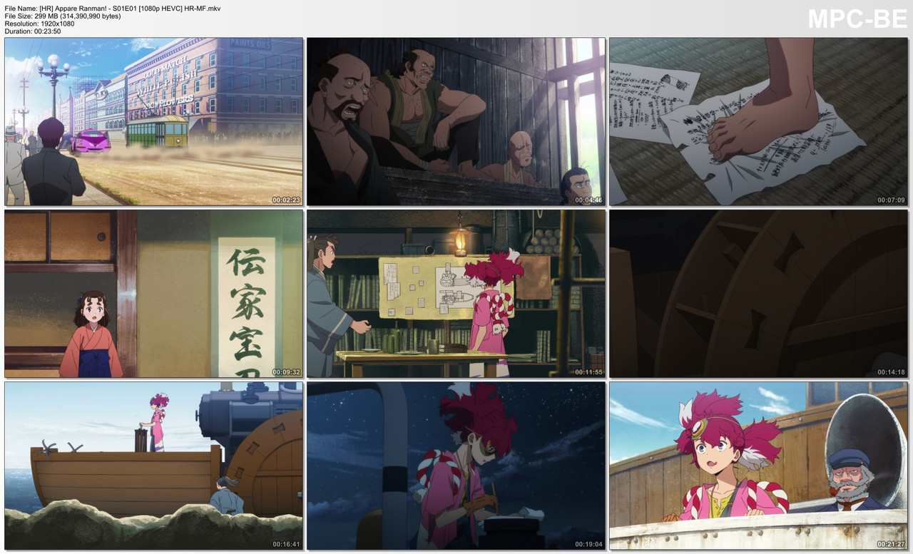 [HR] Appare Ranman! - S01E01 [1080p HEVC] HR-MF.mkv_thumbs