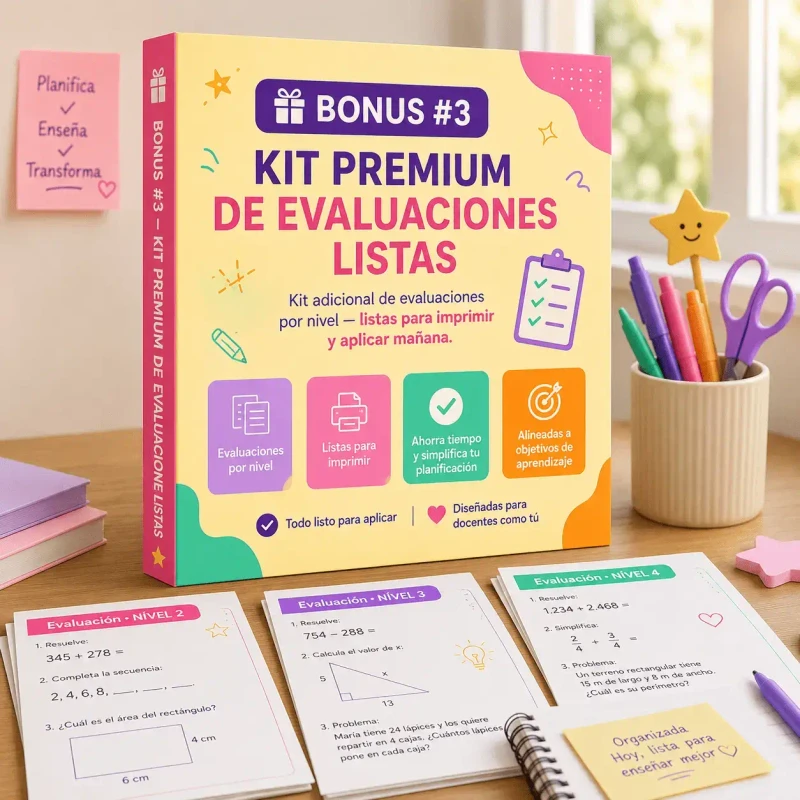 Kit premium evaluaciones