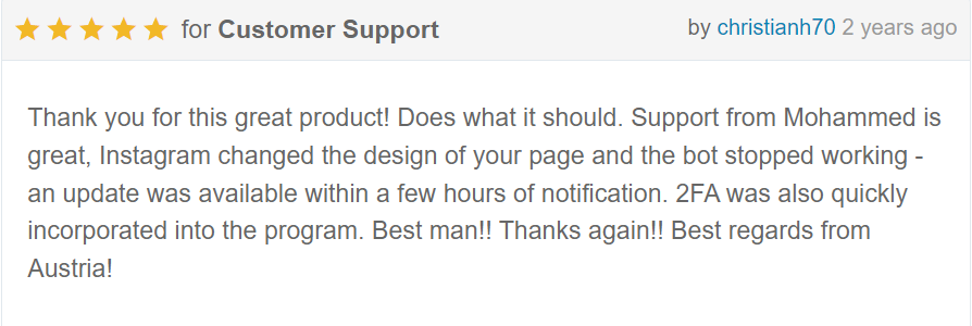 InstaGrex : Instagram Bot for Like,Follow,Unfollow and Download